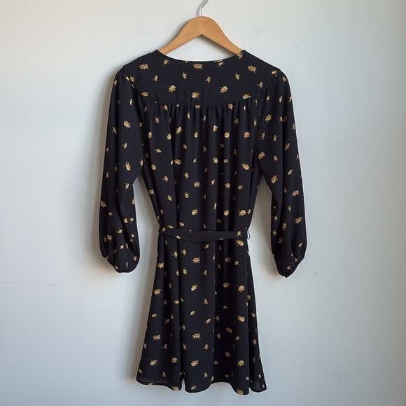 Madewell Tie-Waist Mini Dress in French Daisies SMALL - Picture 9 of 9